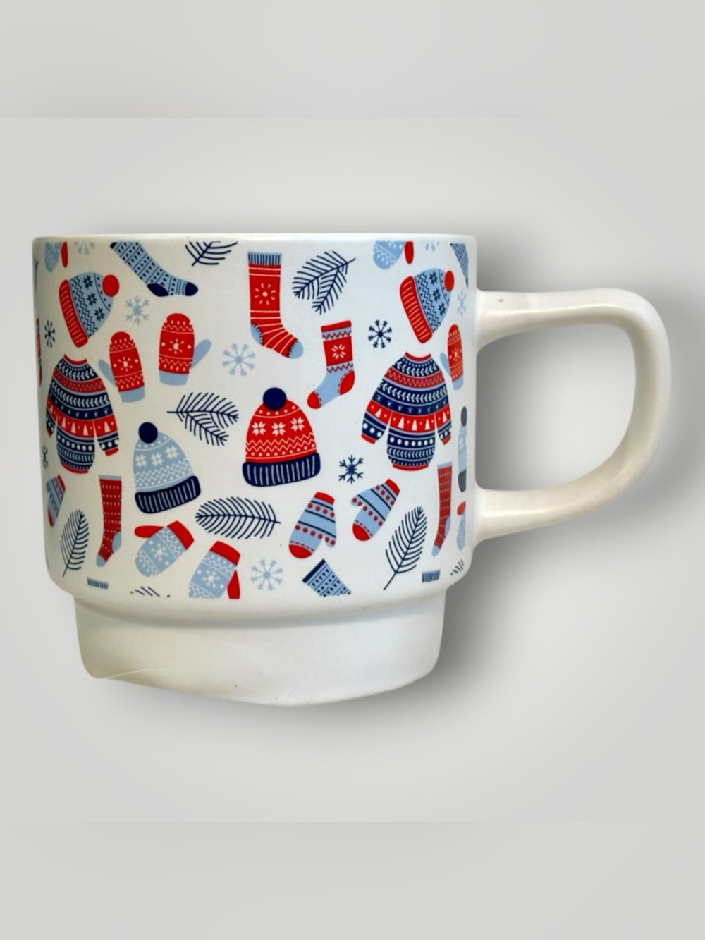 Rosemary Lane Christmas Sweater Stacking Mug Single